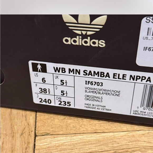 Wales Bonner adidas millenium sambas Sneakers - Picture 4 of 4